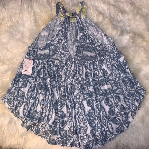 Free People Mimi Sleeveless Tunic Tank Top, Medium - Picture 7 of 11